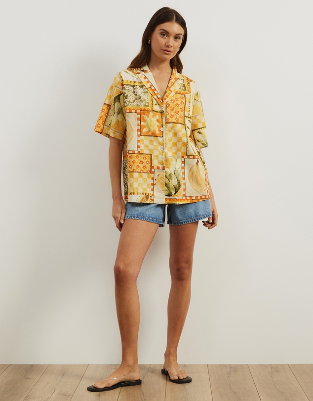 Atmos&Here - Paradise Linen Blend Shirt
