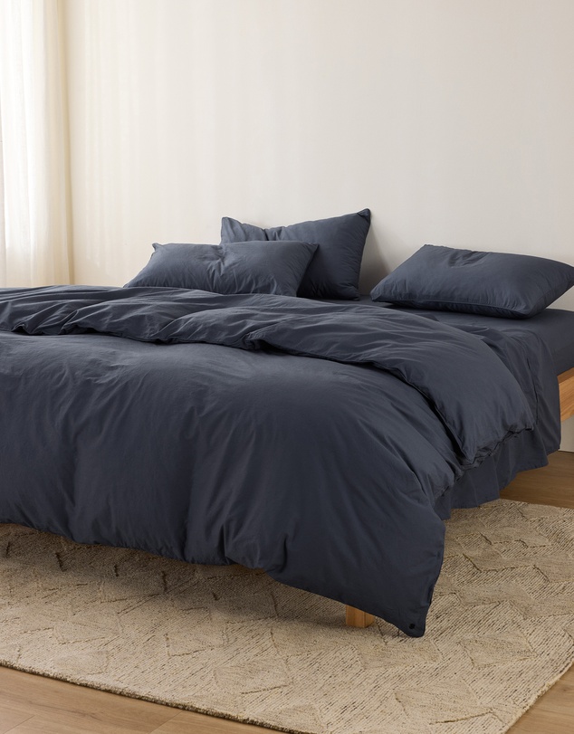 Sheet Society - Leo Washed Cotton Quilt Cover Set
