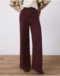 M.N.G - High-Waisted Wide-Leg Jeans
