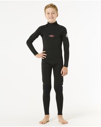 Rip Curl - Kids Dawn Patrol 4/3 Back Zip Steamer