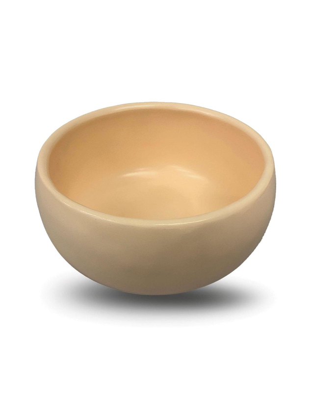 Urban Attitude - Urban Attitude INDI Medium Bowl Height 12cm, Width 26cm, Length 26cm - Stone Ivory