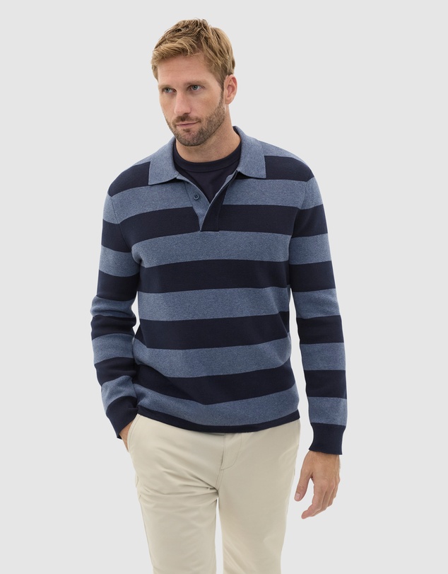 Seed Heritage - Rugby Polo Knit