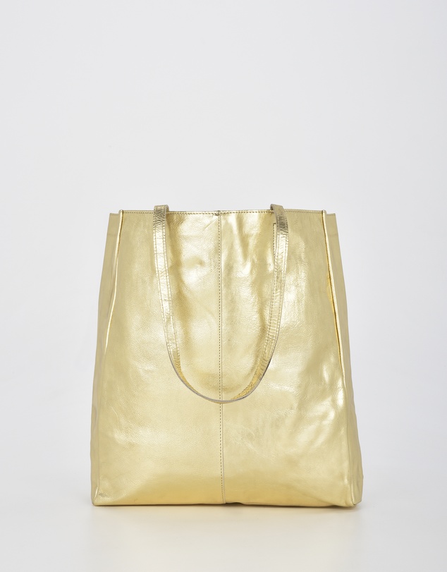 Cobb & Co - Venus Metallic Leather Tote