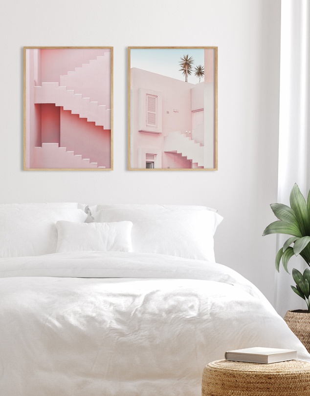 Olive et Oriel - Ibiza Hotel II Art Print