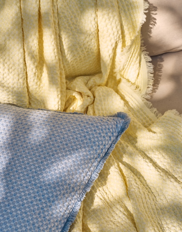 Linen House - Saltwater Butter Throw