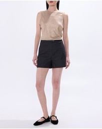 Marcs - As Love Glows Foil Linen Tank