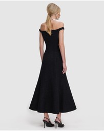 Self Portrait - Boucle Midi Dress