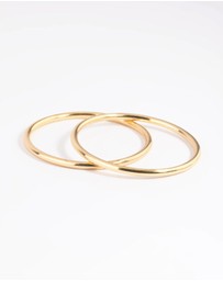 Lovisa - Gold Plated Bangle Set