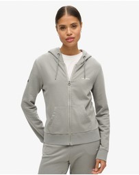 Superdry - Plain Zip Hoodie