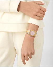 Plein Sport - Plein Glam 40mm Pink Dial and Gold-tone bracelet