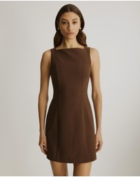 Atmos&Here - Shay Crepe Mini Dress