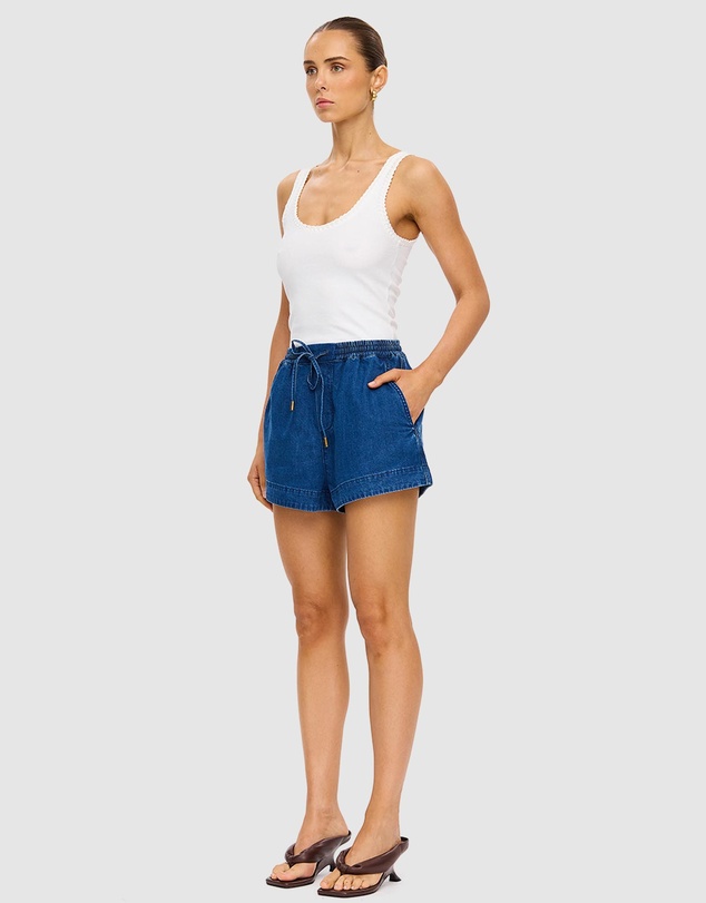 KIVARI - Vaila Denim Shorts
