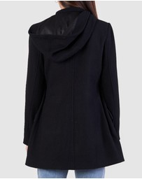 Amelius - Blaze Wool Hooded Jacket Coat