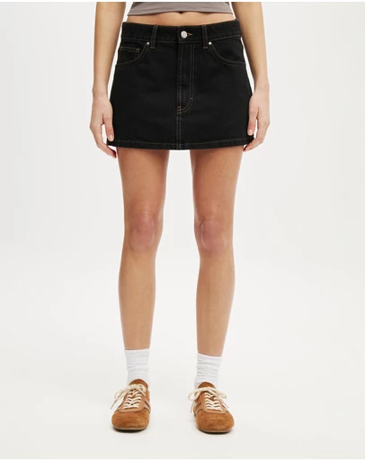 Cotton On - Original Denim Mini Skirt