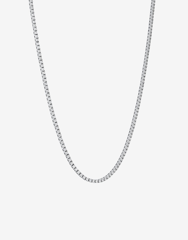 Michael Hill - Cubic Zirconia Tennis Necklace in Sterling Silver