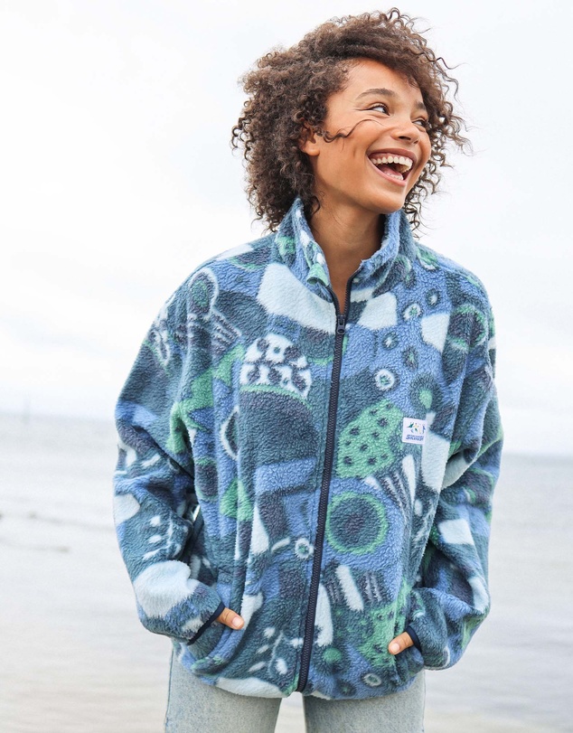 Skwosh - Shady Beaches Polar Fleece Jacket