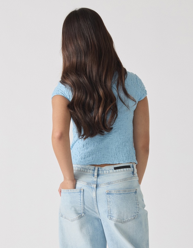 Decjuba Kids - Alessia Textured Top - Kids-Teens