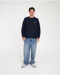 Huffer - Fleet Knit Crew