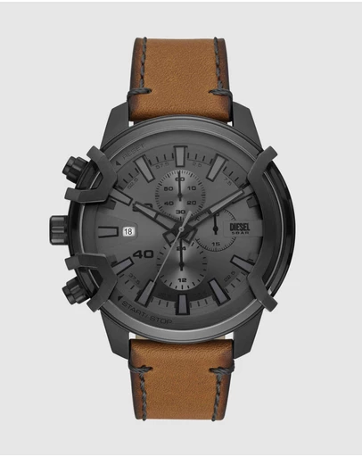 Diesel - Diesel Griffed Brown Watch DZ4569