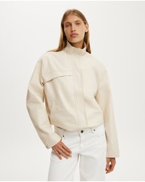 Cotton On - Arlo Funnel Neck Jacket