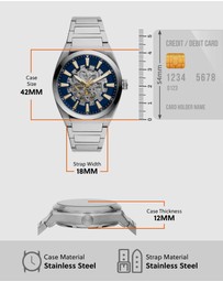 Fossil - Fossil Everett Silver Watch ME3220