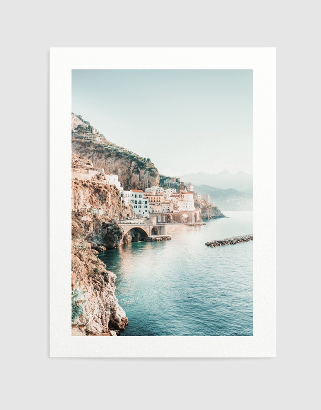 Olive et Oriel - Amalfi Sunsets I Art Print