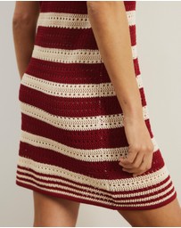 Atmos&Here - Chloe Knit Shift Mini Dress