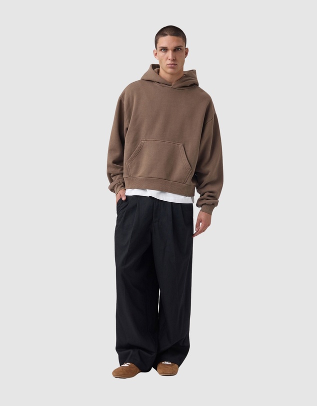 Zanerobe - Box Crop Hood GD Choc