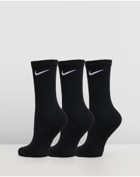 Nike - Nike Everyday Cushion Crew Socks 3-Pack