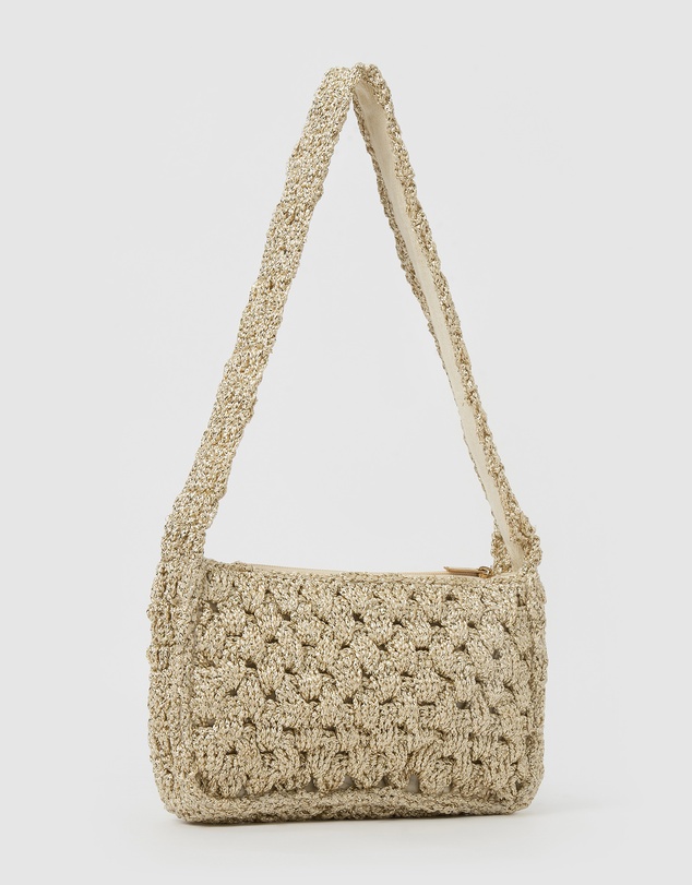 Arms Of Eve - India Hand Bag - Biscotti