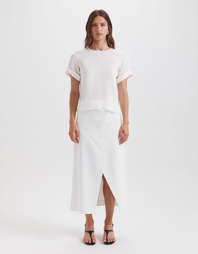 SABA - Sadie Silk Short Sleeve Tee