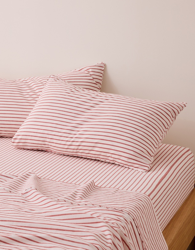 Sheet Society - Leo Washed Cotton Fitted Sheet Set