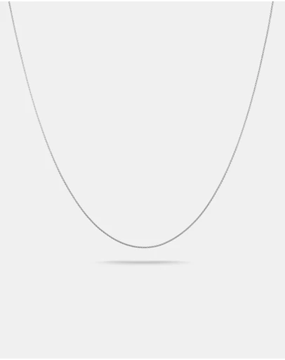 THOMAS SABO - Silver-Plated Box Chain Necklace 1mm