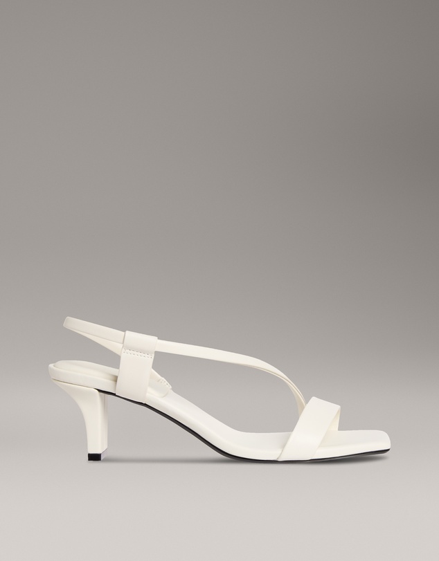 Calvin Klein - Leather Heeled Sandals