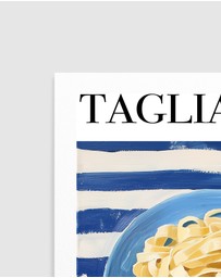 Olive et Oriel - Tagliatelle by Andreas Magnusson Art Print