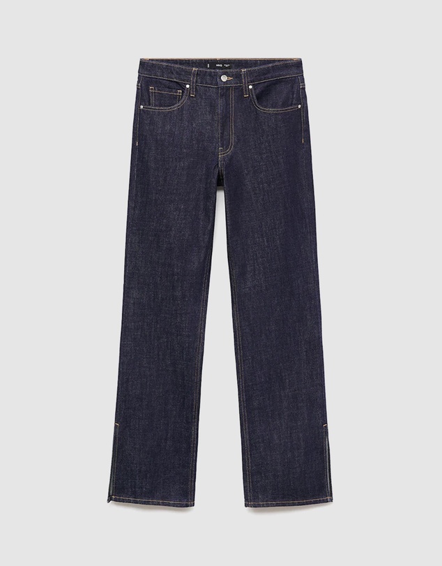 M.N.G - Straight-Leg Jeans With Openings