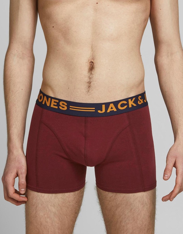 Jack & Jones - Lichfield Cotton Trunks 3 Pack