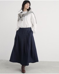Seasalt - Seasalt Cornwall White Gwel Long Sleeve Top