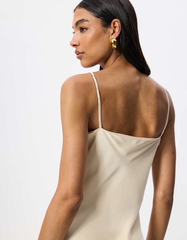 Mossée - Willow V Neck Silk Dress