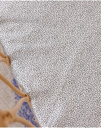 SILK MAGNOLIA - Pure Silk Fitted Bassinet and Cot Sheets