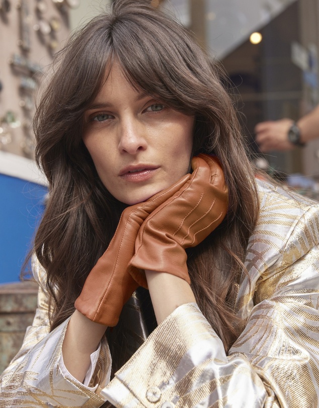 DENTS - Cashmere Lined Touchscreen Leather Gloves
