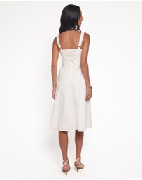 Petal & Pup - Cosima Midi Dress - Cream
