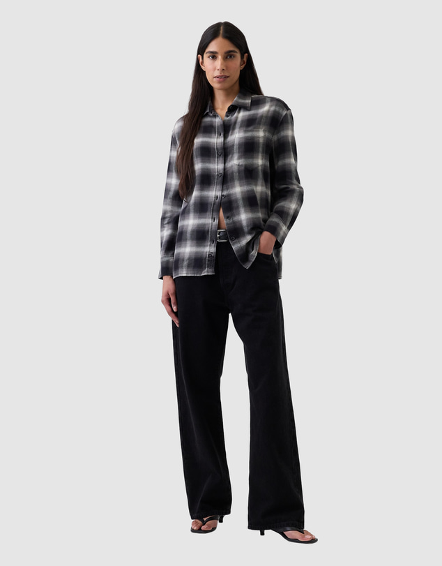 GAP - LS Logo Ombre Shirt