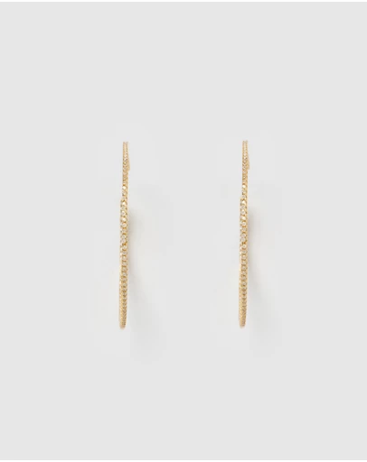 Izoa - Valeria Hoop Earrings