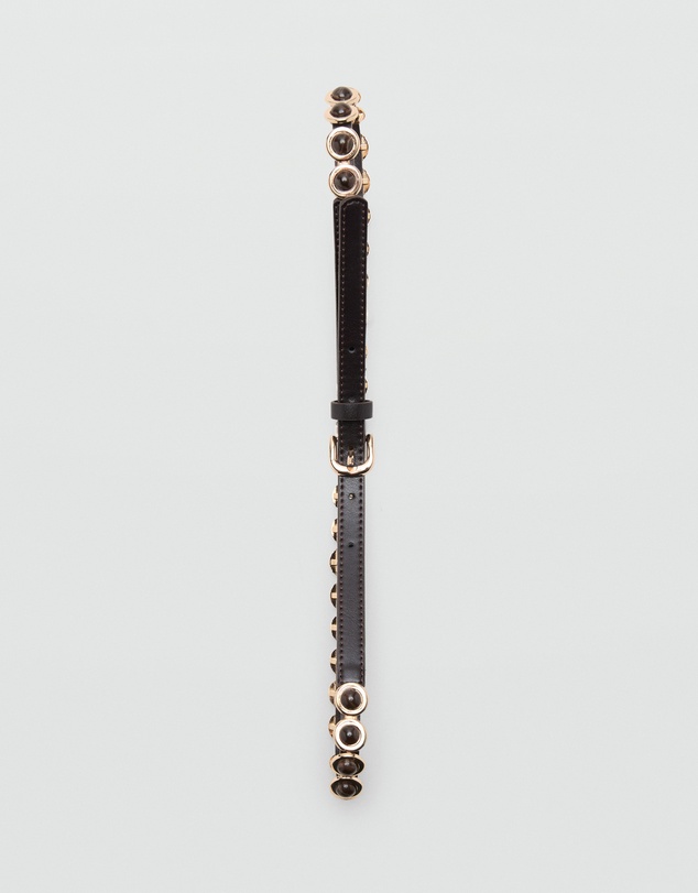 M.N.G - Applique Skinny Belt