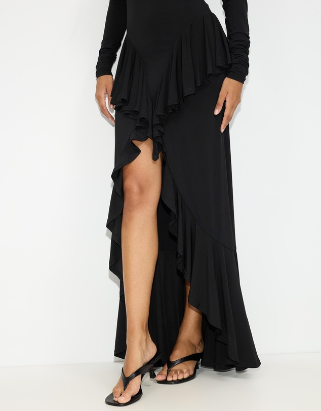 Dazie - Lulu Frill Maxi Dress
