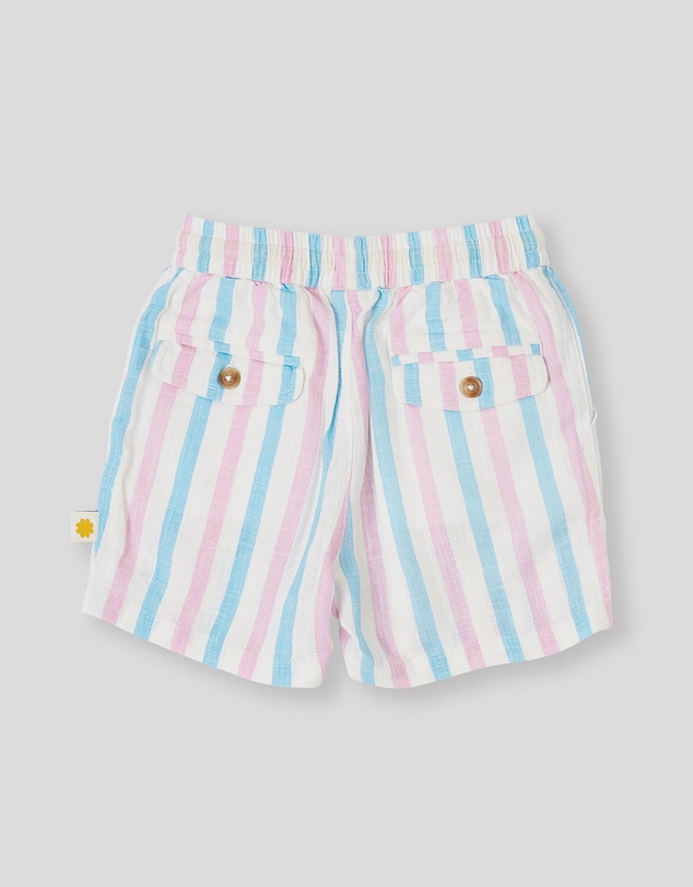 Goldie + Ace - Playtime Stripe Noah Shorts- ICONIC EXCLUSIVE- Babies-Kids