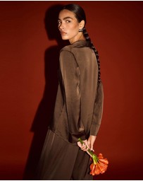 Staple the Label - Solace Satin Shirt