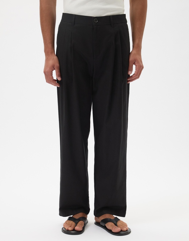AERE - Leon Relaxed Pleated Pants