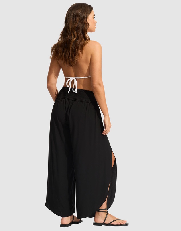 Seafolly - Shirred Waist Wrap Pant